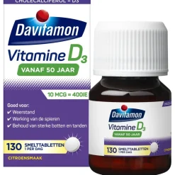 Davitamon Vitamine D 50+ Smelttabletten Hot