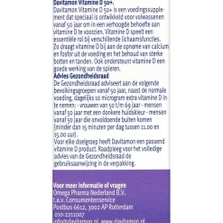 Davitamon Vitamine D 50+ Smelttabletten Hot