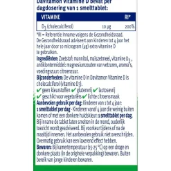 Davitamon Vitamine D Kind Smelttabletten Sale