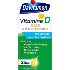 Davitamon Vitamine D Olie voor Baby en Kind Discount