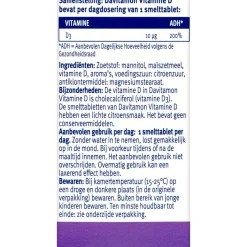 Davitamon Vitamine D Smelttabletten Outlet