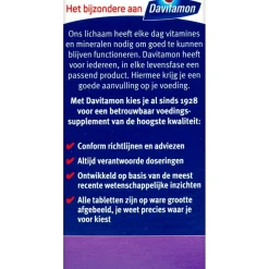 Davitamon Vitamine D3 Vanaf 50 Jaar Tabletten Outlet