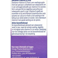 Davitamon Vitamine D Volwassenen Smelttabletten Online