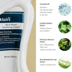 Dear, Klairs Rich Moist Soothing Cream Hot