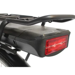 Degreaser dames ebike 50 cm 10.4 Ah 7sp zwart Best