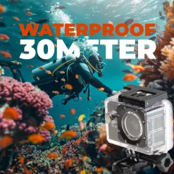 Denver ACT324 Action Camera HD incl. accessoires New