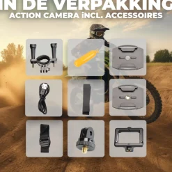 Denver ACT324 Action Camera HD incl. accessoires New