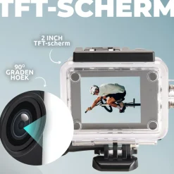 Denver ACT324 Action Camera HD incl. accessoires New