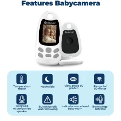 Denver BC250 Babyfoon met Camera met Nachtvisie Best