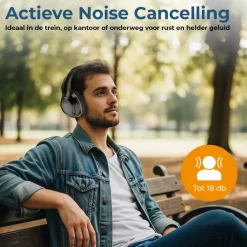 Denver BTN211 Bluetooth Koptelefoon met active noise canceling Best