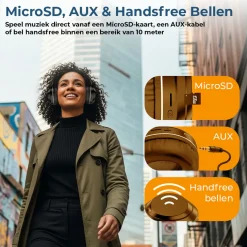 Denver BTN211 Bluetooth Koptelefoon met active noise canceling Best