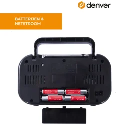 Denver TR51GR Noodradio FM-radio Hot