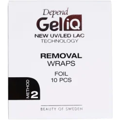 Depend Gel iQ Removal Foil Wraps Best