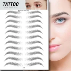 Dermarolling Semi-Permanente Waterproof Wenkbrauw Tattoo Sticker Clearance