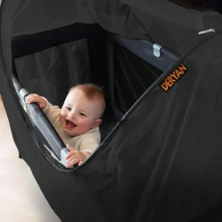 Deryan Universeel Verduisterende Klamboe voor Campingbed