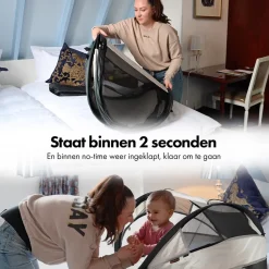 Deryan Baby Luxe Campingbedje Inclusief zelfopblaasbare matras Clearance