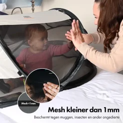 Deryan Baby Luxe Campingbedje Inclusief zelfopblaasbare matras Clearance