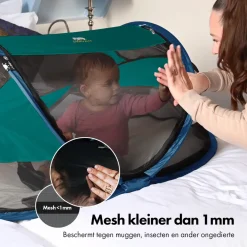 Deryan Baby Luxe Campingbedje Inclusief zelfopblaasbare matras Hot