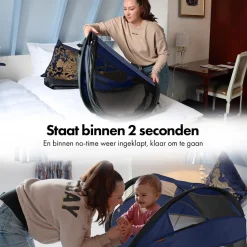 Deryan Baby Luxe Campingbedje Inclusief zelfopblaasbare matras Clearance