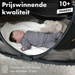 Deryan Baby Luxe Campingbedje – Inclusief zelfopblaasbare matras Clearance