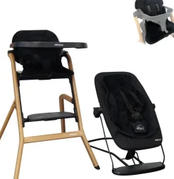 Deryan Curve Luxe Meegroei Kinderstoel Met Wipstoel & Inlegkussen Outlet