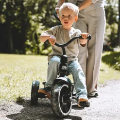 Qplay Deryan Driewieler Loopfiets met Duwstang New