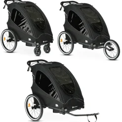 Deryan Fietskar Wandelwagen en hardloopkinderwagen 1 persoons Best