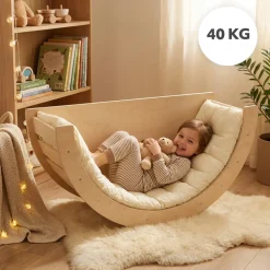 Deryan Houten Klimboog Inclusief Kussen Montessori Klimrek En Tekentafel Sale