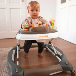 Deryan 4-in-1 inklapbare Loopstoel met speelset en dienblad Outlet