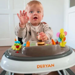 Deryan 4-in-1 inklapbare Loopstoel met speelset en dienblad Outlet