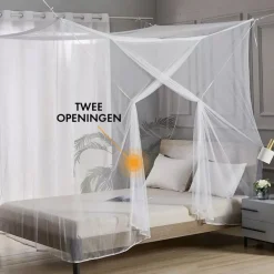 Deryan Klamboe 2-persoons Vierkant met set en reistas Clearance