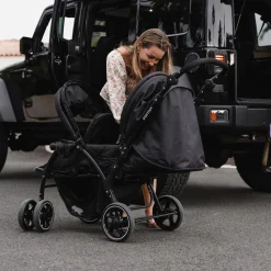 Deryan Luxe Elena Dubbele buggy Inclusief regenhoes Clearance
