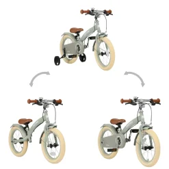 Deryan Luxe Kinderfiets 12 Inch 3 in 1 Loopfiets Sale