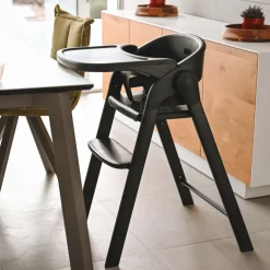 Deryan Luxe Kinderstoel Met Inklapbare Nougat Bouncer Zwart Discount