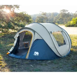 Deryan Luxe Pop-Up Tent 4P UV50+ 5000mm Outlet