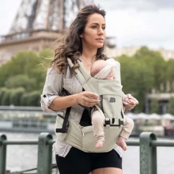 Deryan Pack Luxe Ergonomische draagzak + Opbergvakjes Discount