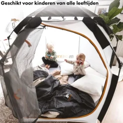 Deryan Up To Go Kinderbox Draagbare Kinderbox Pop Up Reisbox Strandtent Cream Clearance