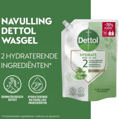 Dettol Hydrating Aloë Vera Antibacteriële Wasgel Navulling Outlet