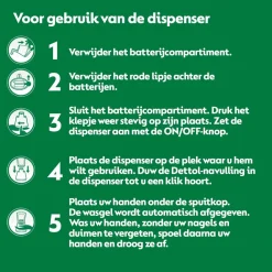 Dettol No-Touch Aloë Vera Automatische Zeepdispenser Sale