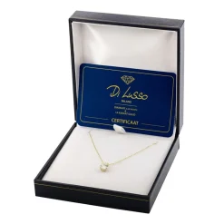 Di Lusso 14K Gouden Collier met hanger – 1.00 ct Lab Grown Diamant Online