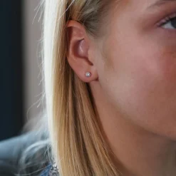 Di Lusso 14K Gouden Oorstekers – 0.40 ct Lab Grown Diamant Clearance