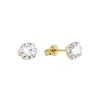 Di Lusso 14K Gouden Oorstekers – 0.90 ct Lab Grown Diamant