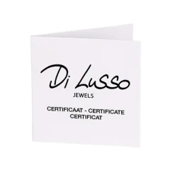 Di Lusso Suèdine collier met zilveren hanger Sale