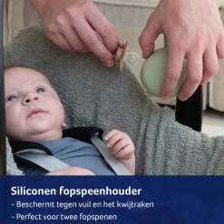 Difrax LOVI Fopspeenhouder van Siliconen New