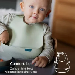 Difrax LOVI Slabbetje van Siliconen New