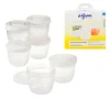 Difrax Moedermelk en babyvoeding bewaarbakjes - 12 stuks Clearance