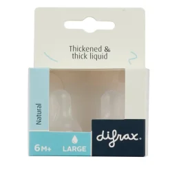 Difrax Natural 6+M Large Flessenspenen Discount