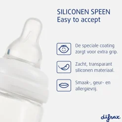 Difrax Natural 3+M Medium Flessenspenen Sale