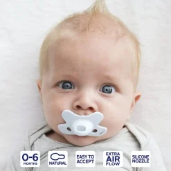 Difrax Pure Natural 0-6 maanden Fopspeen New