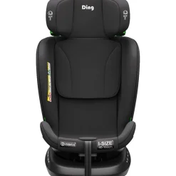 Ding Aiden Black 40-150 cm 360° i-Size Autostoel Discount